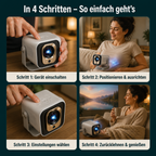 Smart Beamer mit WLAN & Bluetooth