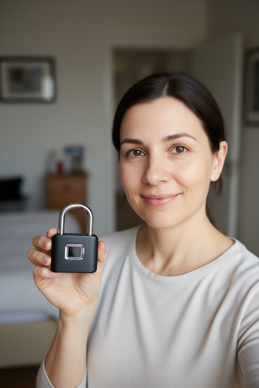 UGC Selfie 7 – Frau im Schlafzimmer